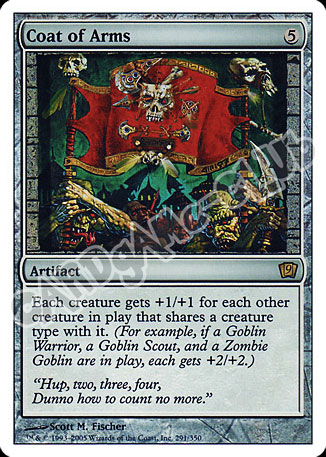 291 / 350 Coat of Arms rara (EN) -NEAR MINT-