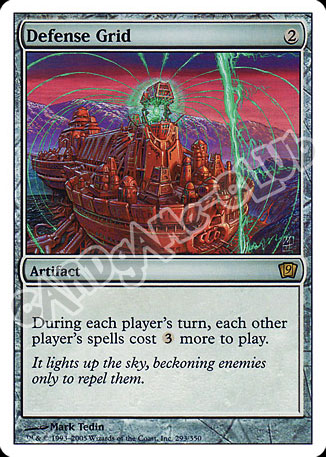 293 / 350 Defense Grid rara (EN) -NEAR MINT-