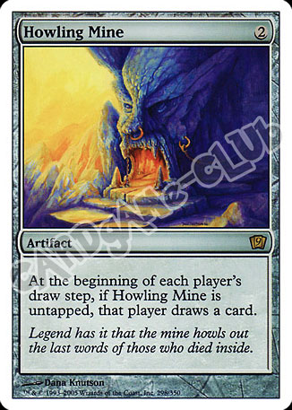 298 / 350 Howling Mine rara (EN) -NEAR MINT-