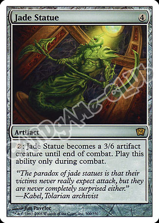 300 / 350 Jade Statue rara (EN) -NEAR MINT-