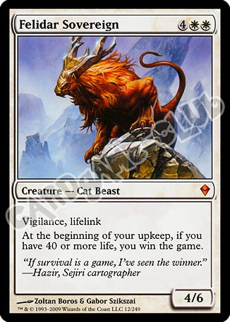 012 / 249 Felidar Sovereign rara mitica (EN) -NEAR MINT-