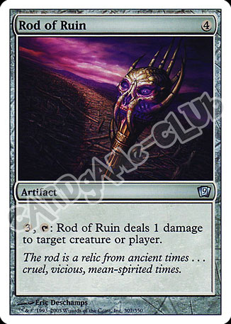 307 / 350 Rod of Ruin non comune (EN) -NEAR MINT-