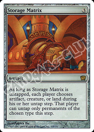 310 / 350 Storage Matrix rara (EN) -NEAR MINT-