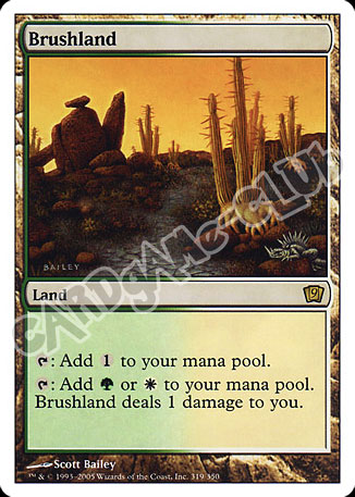 319 / 350 Brushland rara (EN) -NEAR MINT-