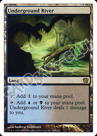 326 / 350 Underground River rara (EN) -NEAR MINT-