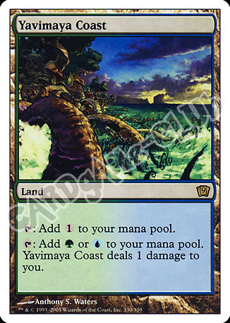 330 / 350 Yavimaya Coast rara (EN) -NEAR MINT-