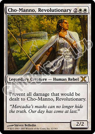 012 / 383 Cho-Manno, Revolutionary rara (EN) -NEAR MINT-