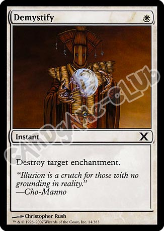 014 / 383 Demystify comune (EN) -NEAR MINT-