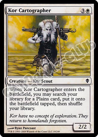 018 / 249 Kor Cartographer comune (EN) -NEAR MINT-