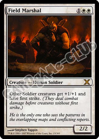 015 / 383 Field Marshal rara (EN) -NEAR MINT-