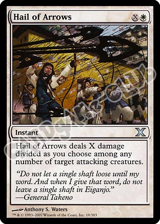 018 / 383 Hail of Arrows non comune (EN) -NEAR MINT-