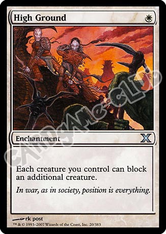 020 / 383 High Ground non comune (EN) -NEAR MINT-