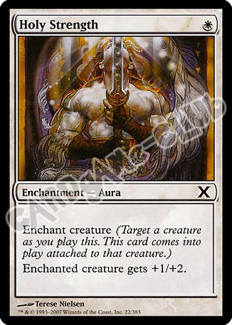 022 / 383 Holy Strength comune (EN) -NEAR MINT-