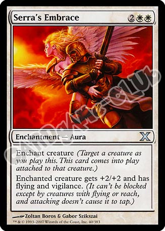 040 / 383 Serra's Embrace non comune (EN) -NEAR MINT-