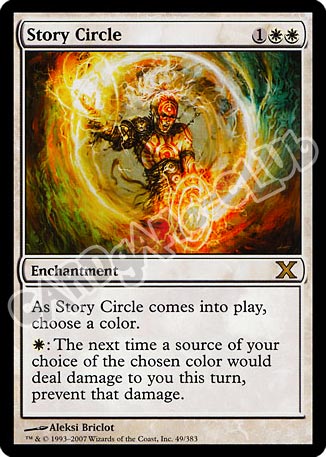 049 / 383 Story Circle rara (EN) -NEAR MINT-