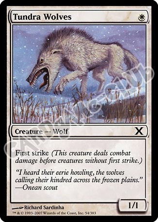 054 / 383 Tundra Wolves comune (EN) -NEAR MINT-