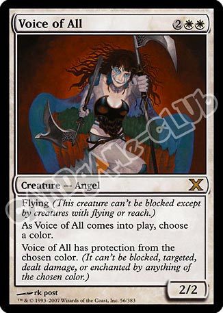 056 / 383 Voice of All rara (EN) -NEAR MINT-