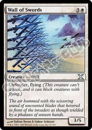 057 / 383 Wall of Swords non comune (EN) -NEAR MINT-
