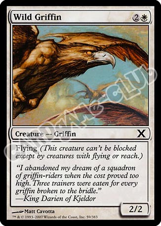 059 / 383 Wilde Griffin comune (EN) -NEAR MINT-