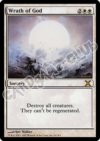 061 / 383 Wrath of God rara (EN) -NEAR MINT-