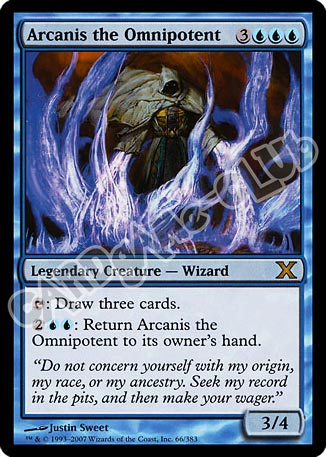066 / 383 Arcanis the Omnipotent rara (EN) -NEAR MINT-