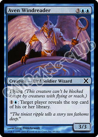 069 / 383 Aven Windreader comune (EN) -NEAR MINT-
