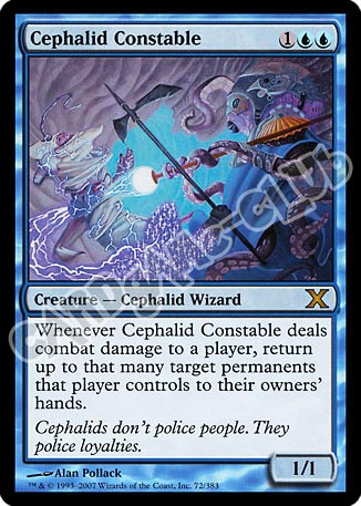 072 / 383 Cephallid Constable rara (EN) -NEAR MINT-
