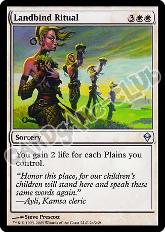 024 / 249 Landbind Ritual non comune (EN) -NEAR MINT-