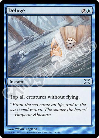 079 / 383 Deluge non comune (EN) -NEAR MINT-