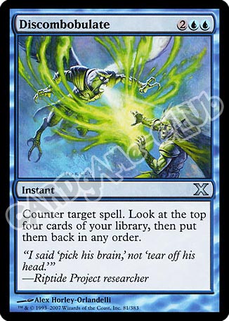 081 / 383 Discombobulate non comune (EN) -NEAR MINT-