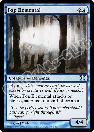 085 / 383 Fog Elemental non comune (EN) -NEAR MINT-