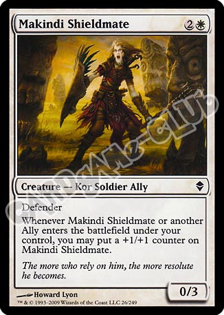 026 / 249 Makindi Shieldmate comune (EN) -NEAR MINT-