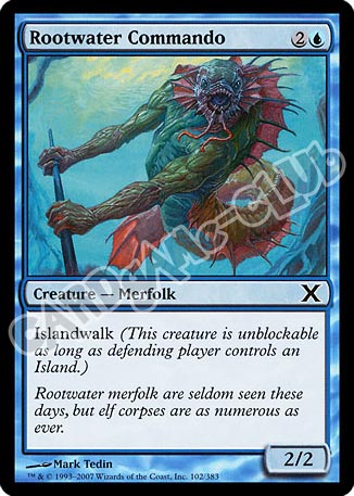 102 / 383 Rootwater Commando comune (EN) -NEAR MINT-