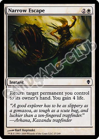 027 / 249 Narrow Escape comune (EN) -NEAR MINT-