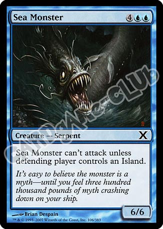 106 / 383 Sea Monster comune (EN) -NEAR MINT-