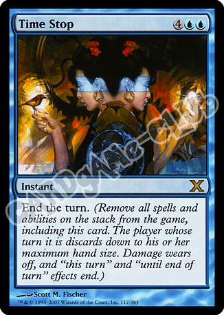117 / 383 Time Stop rara (EN) -NEAR MINT-