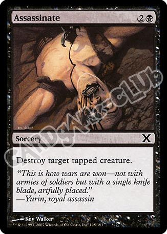 128 / 383 Assassinate comune (EN) -NEAR MINT-