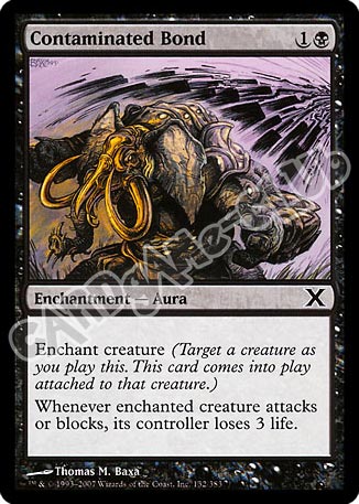 132 / 383 Contaminatet Bond comune (EN) -NEAR MINT-