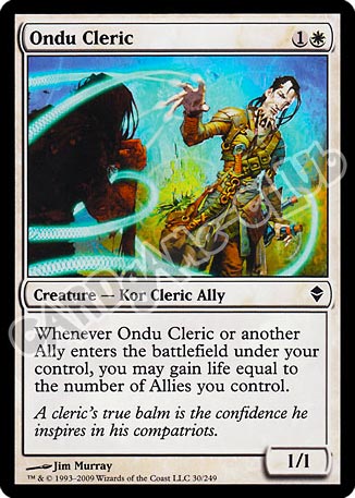 030 / 249 Ondu Cleric comune (EN) -NEAR MINT-