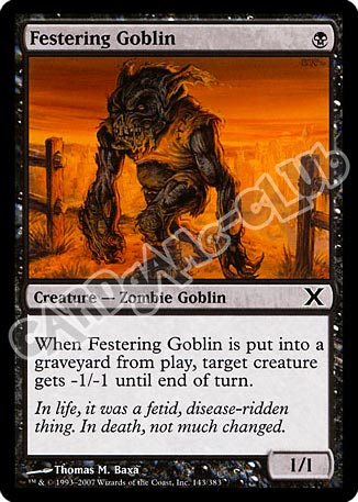 143 / 383 Festering Goblin comune (EN) -NEAR MINT-