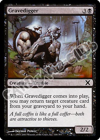 146 / 383 Gravedigger comune (EN) -NEAR MINT-