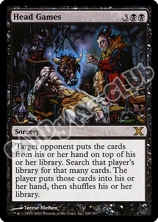 148 / 383 Head Games rara (EN) -NEAR MINT-