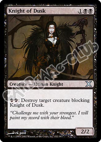 152 / 383 Knight of Dusk non comune (EN) -NEAR MINT-