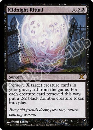 158 / 383 Midnight Ritual rara (EN) -NEAR MINT-