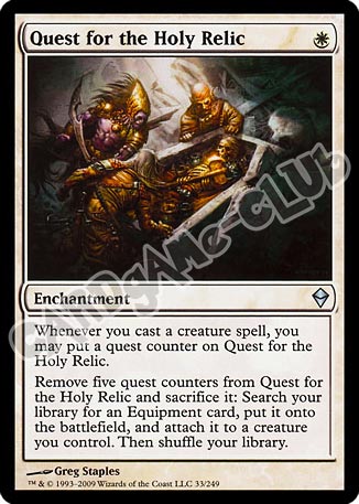 033 / 249 Quest for the Holy Relic non comune (EN) -NEAR MINT-