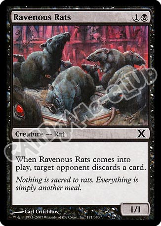 171 / 383 Ravenous Rats comune (EN) -NEAR MINT-