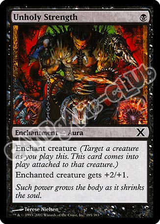 185 / 383 Unholy Strenght comune (EN) -NEAR MINT-