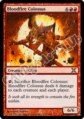 191 / 383 Bloodfire Colossus rara (EN) -NEAR MINT-