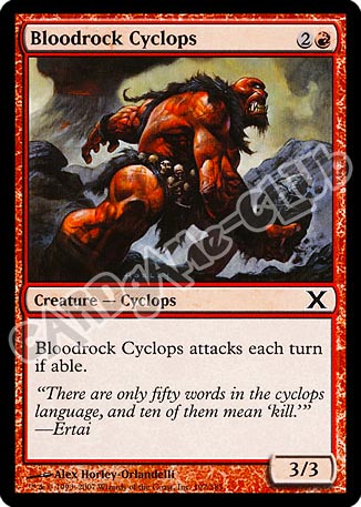 192 / 383 Bloodrock Cyclops comune (EN) -NEAR MINT-