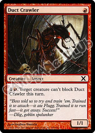 198 / 383 Duct Crawler comune (EN) -NEAR MINT-